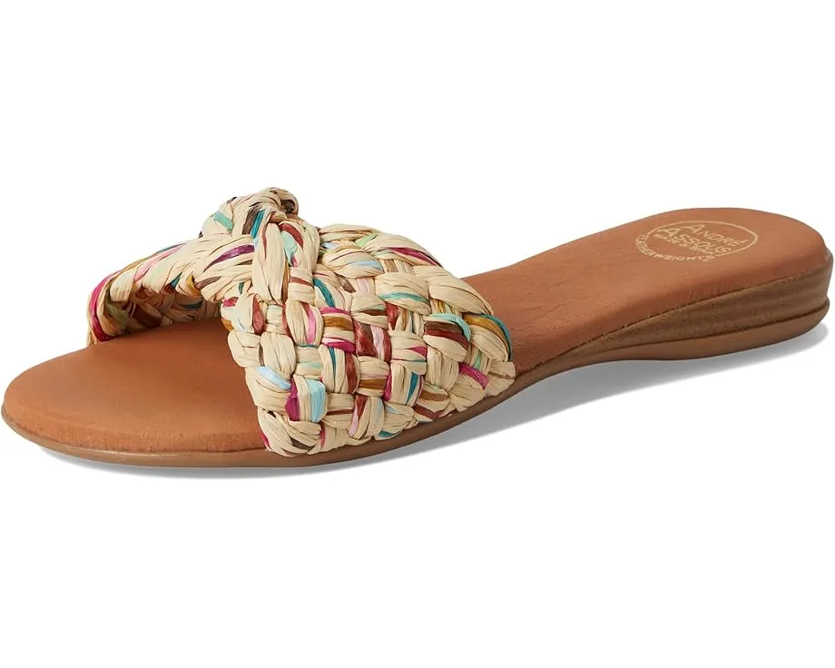 Andre Assous Сандалии Nahala на низком каблуке с плетеным верхом