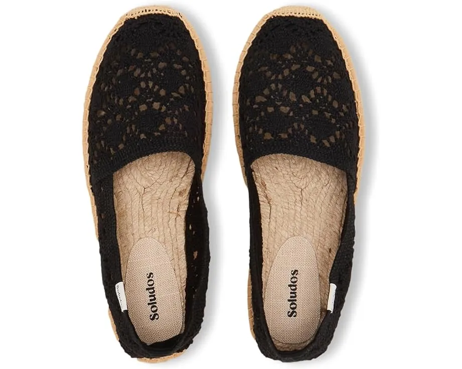 Эспадрильи Soludos Original Espadrille из 100% хлопка с подошвой из джута
