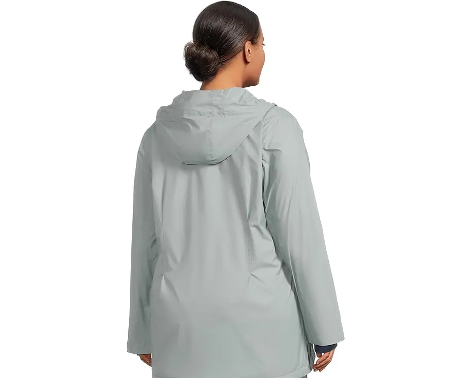 Длинная утепленная куртка Columbia Switchback™ II Plus Size с капюшоном