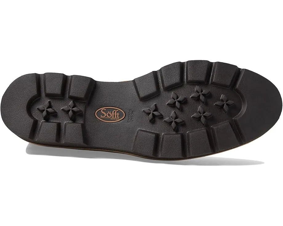 Ботинки Sofft Pecola из водонепроницаемой кожи и замши на платформе