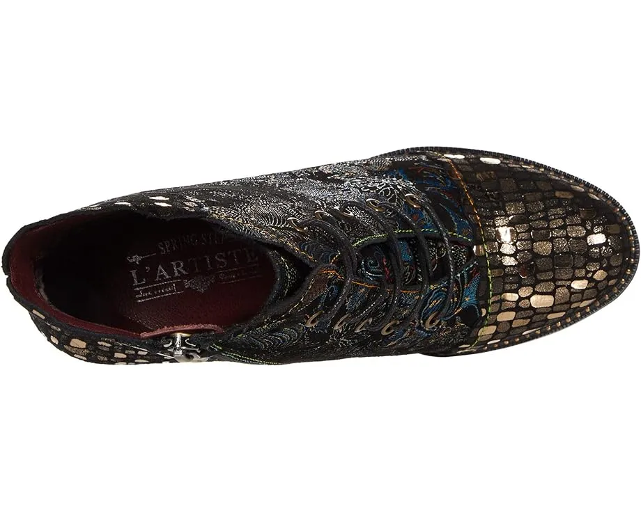 Ботинки Glitterail с шнуровкой и принтом пейсли от L'Artiste by Spring Step