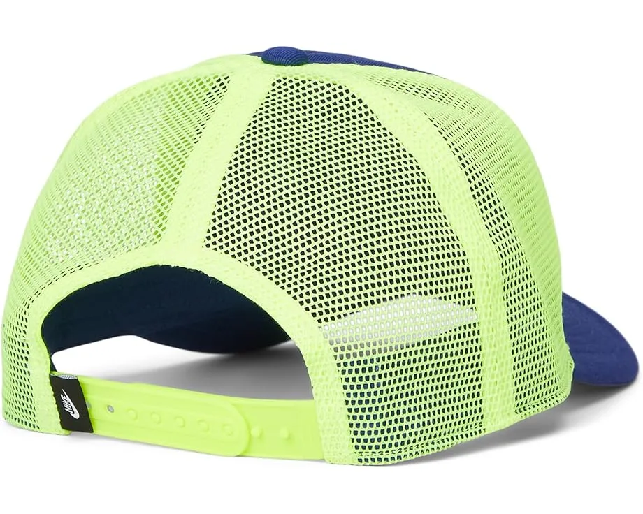 Nike Kids Кепка Rise Structured Trucker с сетчатыми вставками и регулируемой застежкой