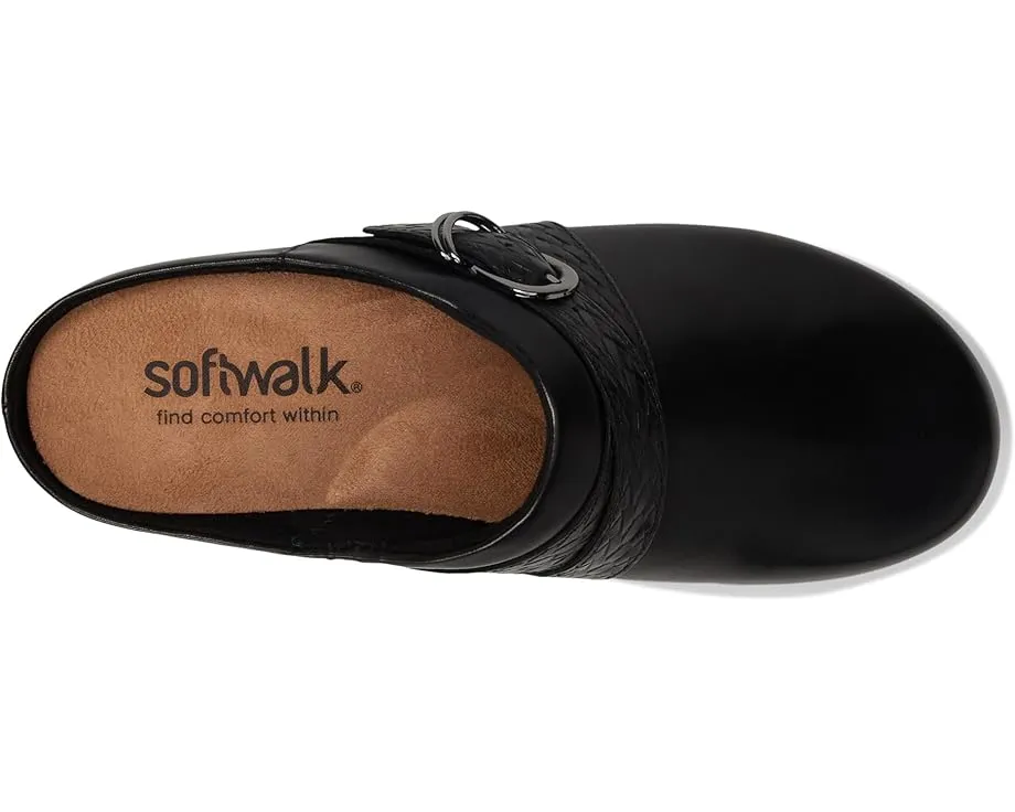 Сандалии Asmara с перекрещивающимися ремешками и клиновидным каблуком SoftWalk