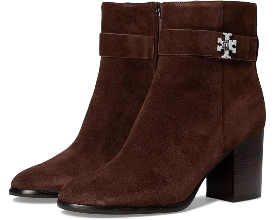 Ботинки Tory Burch Turnlock на каблуке 80 мм с миндалевидным носком