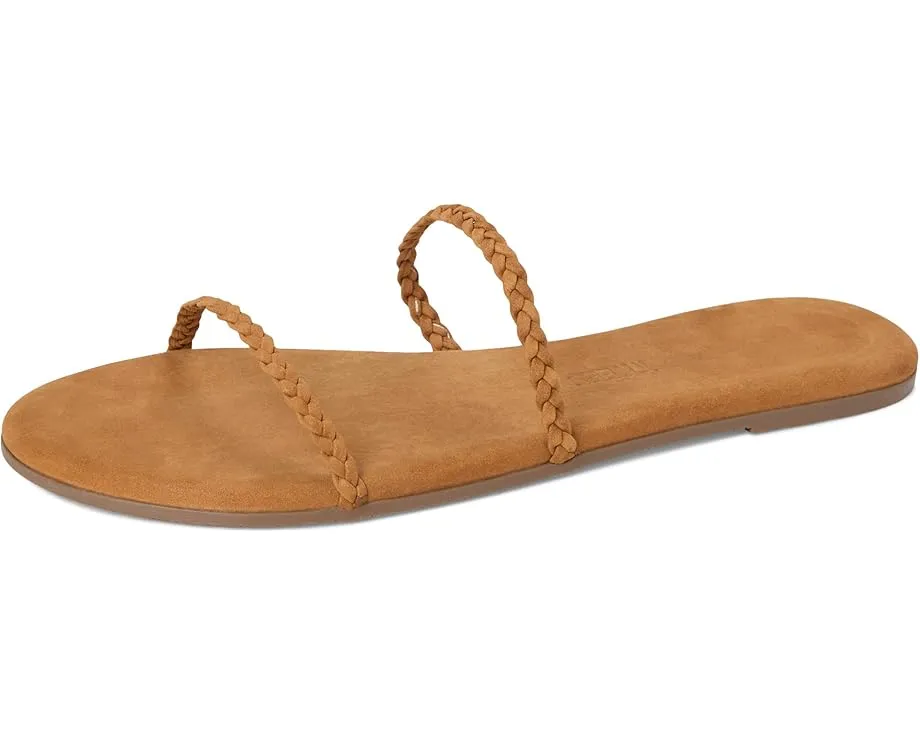 Сандалии TKEES Gemma Braid с плетеным ремешком из замши