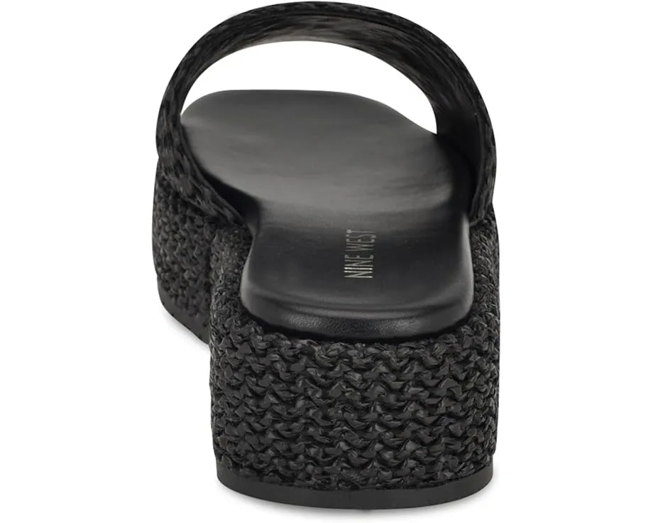 Сандалии Nine West Keziah на платформе с плетеными деталями