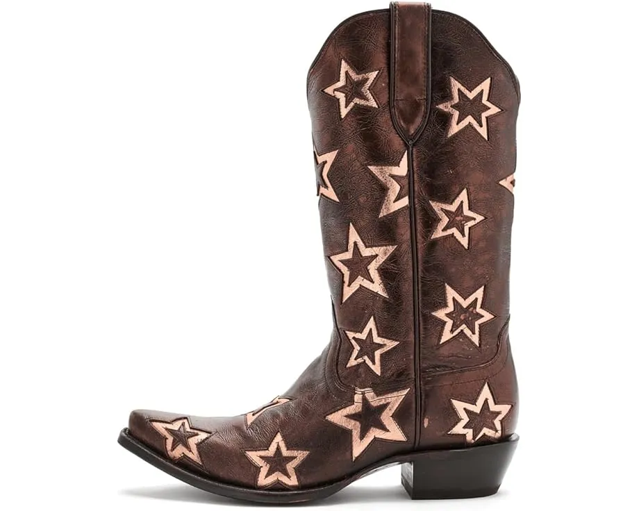 Ковбойские сапоги Ariat Hazen Star с заостренным носком и звездным принтом