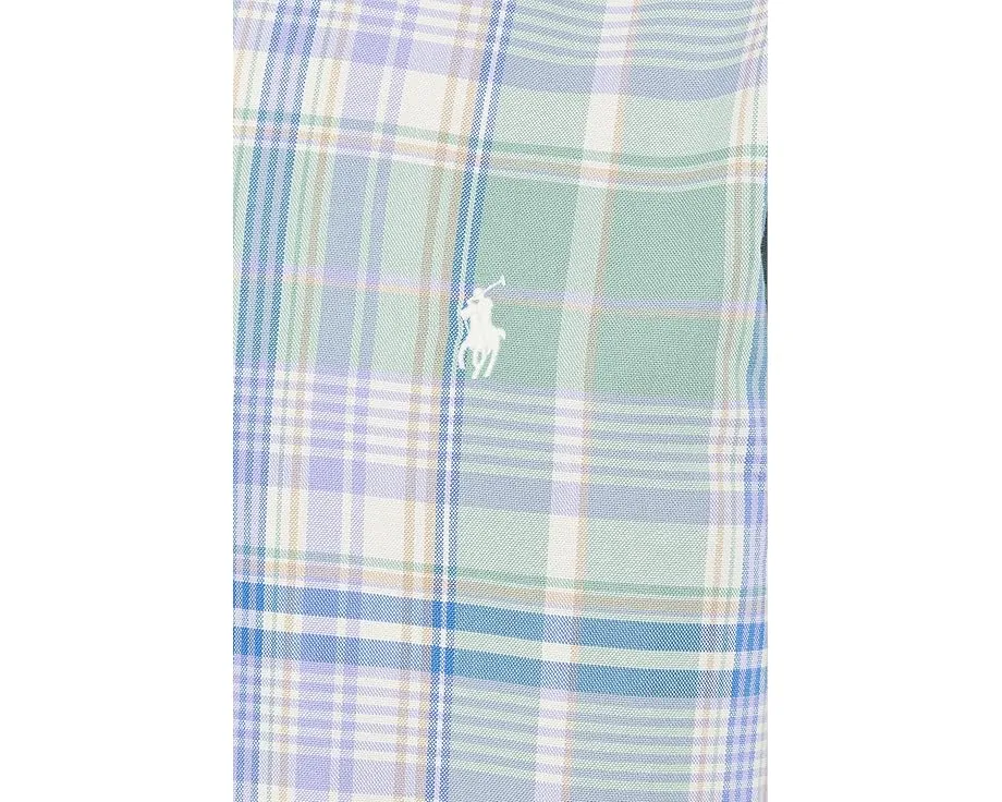 Классическая оксфордская рубашка в клетку Polo Ralph Lauren
