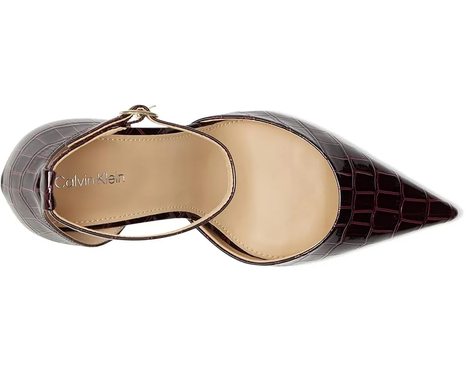 Туфли Olettia от Calvin Klein на шпильке с острым носком и регулируемой лямкой