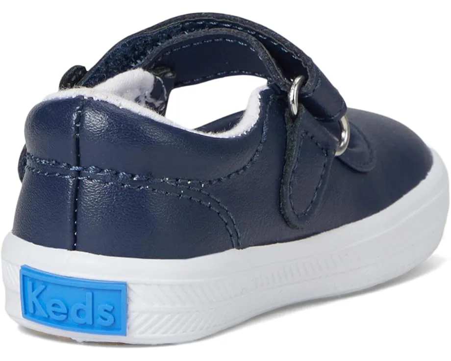 Детские кроссовки Keds Ella Mary Jane с застежкой на липучке и полиуретановым верхом
