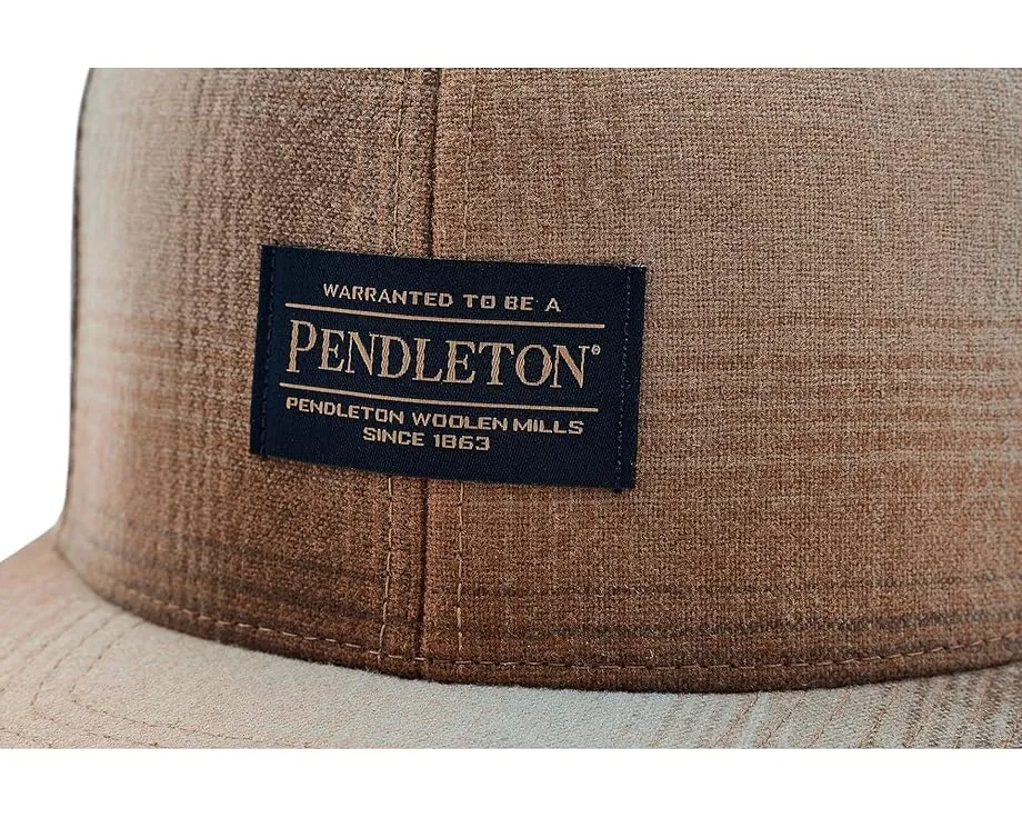 Plaid Flat Brim Hat