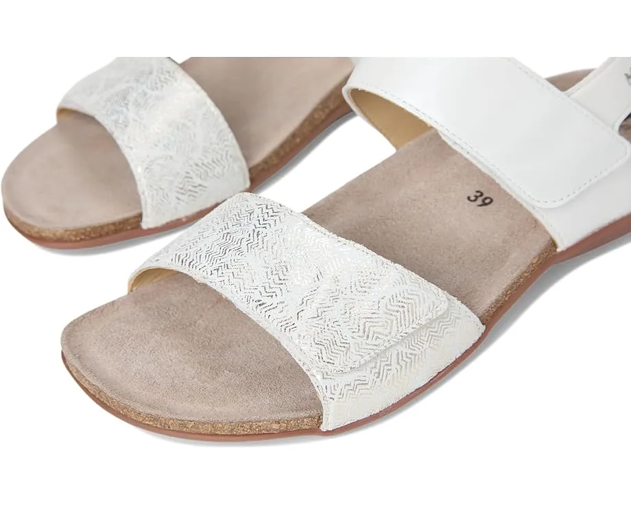 Сандалии Mephisto Agave из нубука с анатомической стелькой Air Relax и каблуком 1 дюйм (2.54 см)