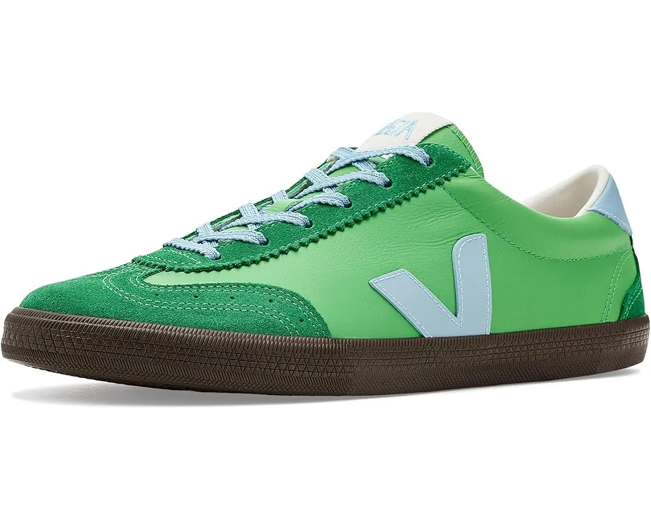 Кроссовки VEJA Volley из кожи с круглым носком и резиновой подошвой