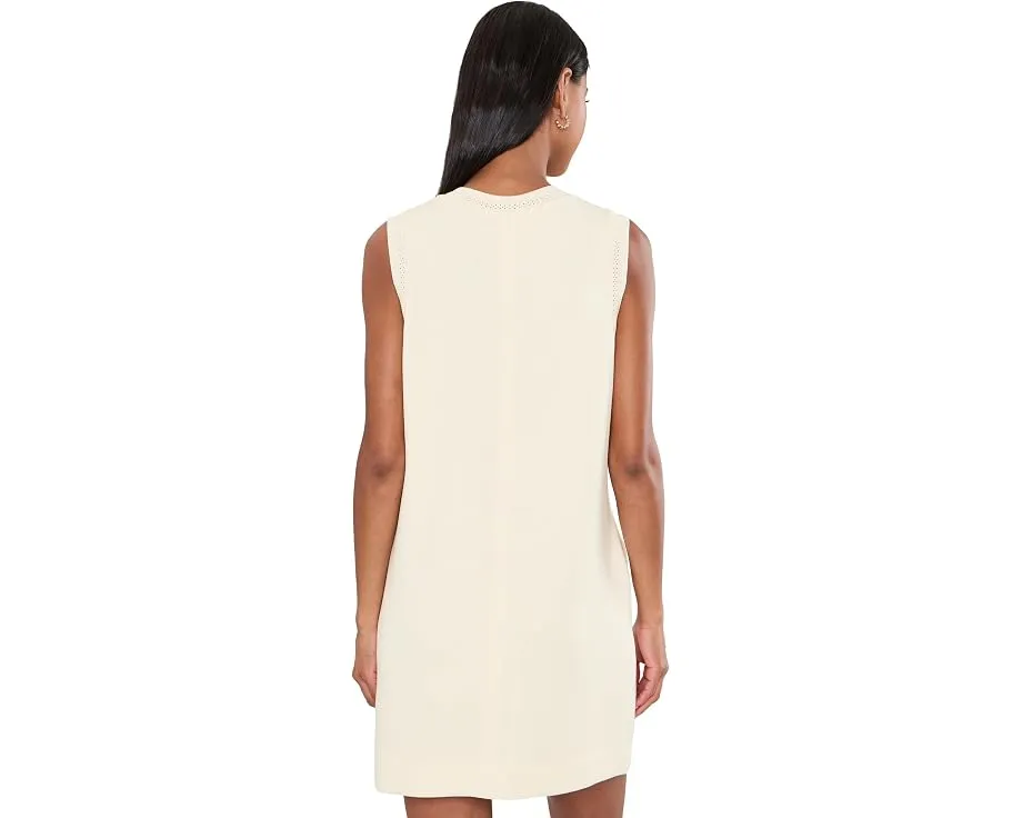 Varley мини-платье Elba Tank Mini Dress белого цвета