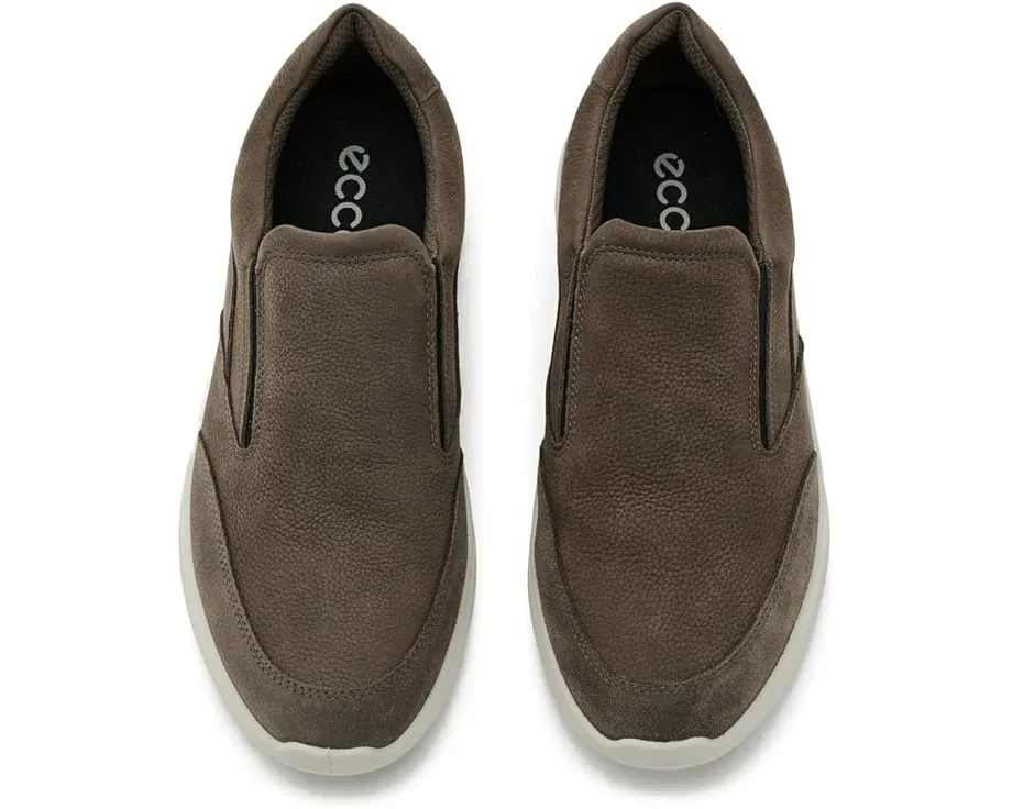 ECCO туфли-слипоны City Stride Slip On темного глиняного цвета