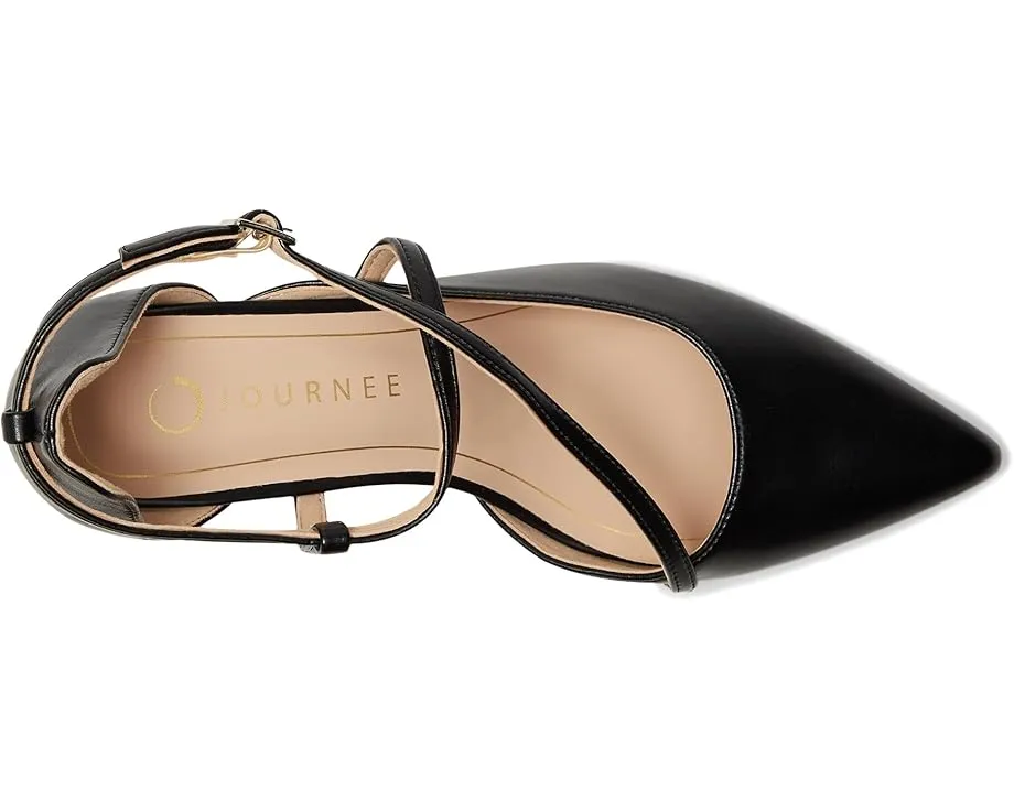 Туфли Galvinn на каблуке с острым носком и перекрещивающимися ремешками