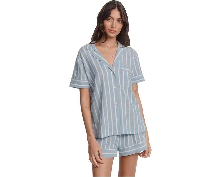 Пижамный комплект Eberjey Nautico с шортами