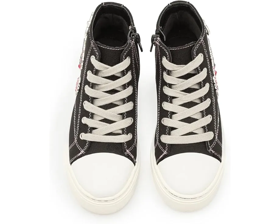 Детские кроссовки Steve Madden Kids Joycee на платформе с нашивками