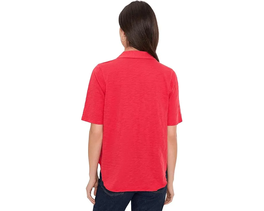 Поло Mod-o-doc с коротким рукавом и отложным воротником на пуговицах