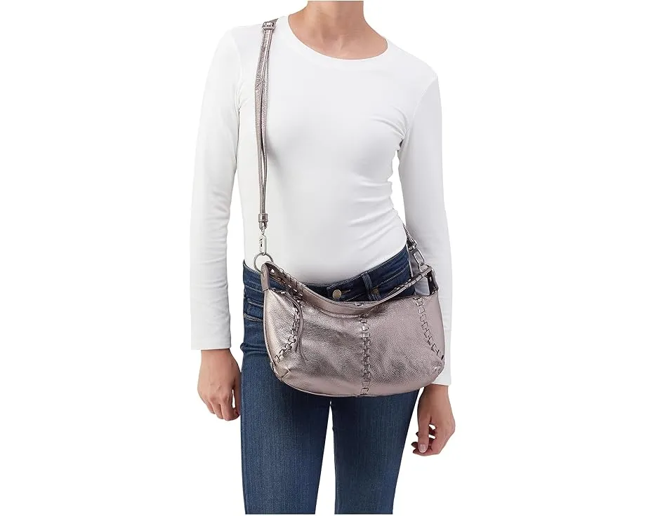 Мини-сумка через плечо HOBO Opal с декоративной строчкой