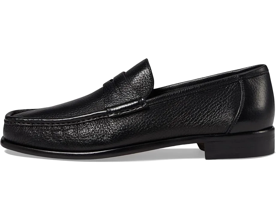 Бруно Мальи Tonio мокасины из кожи с миндалевидным носком и наборным каблуком