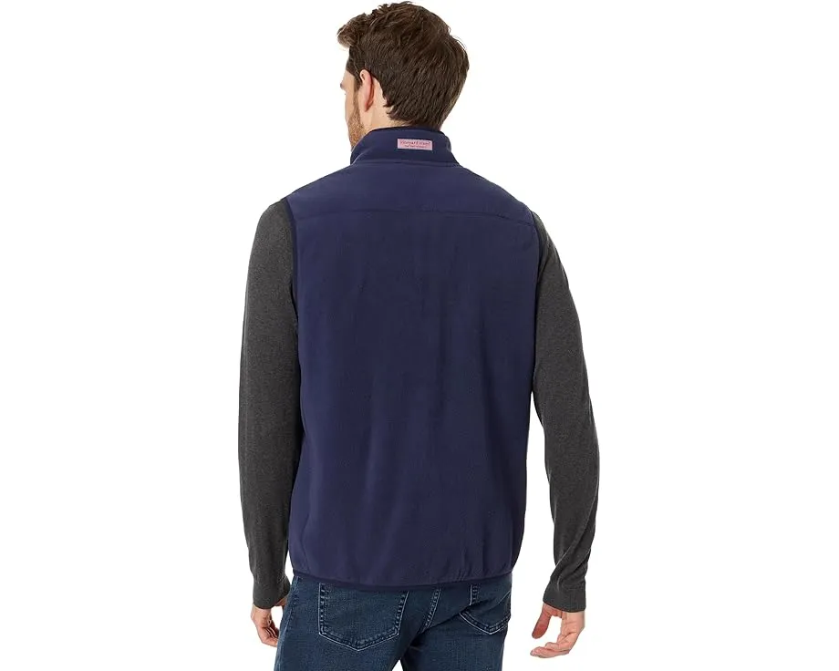 Жилет Vineyard Vines Harbor Fleece Vest из переработанного полиэстера