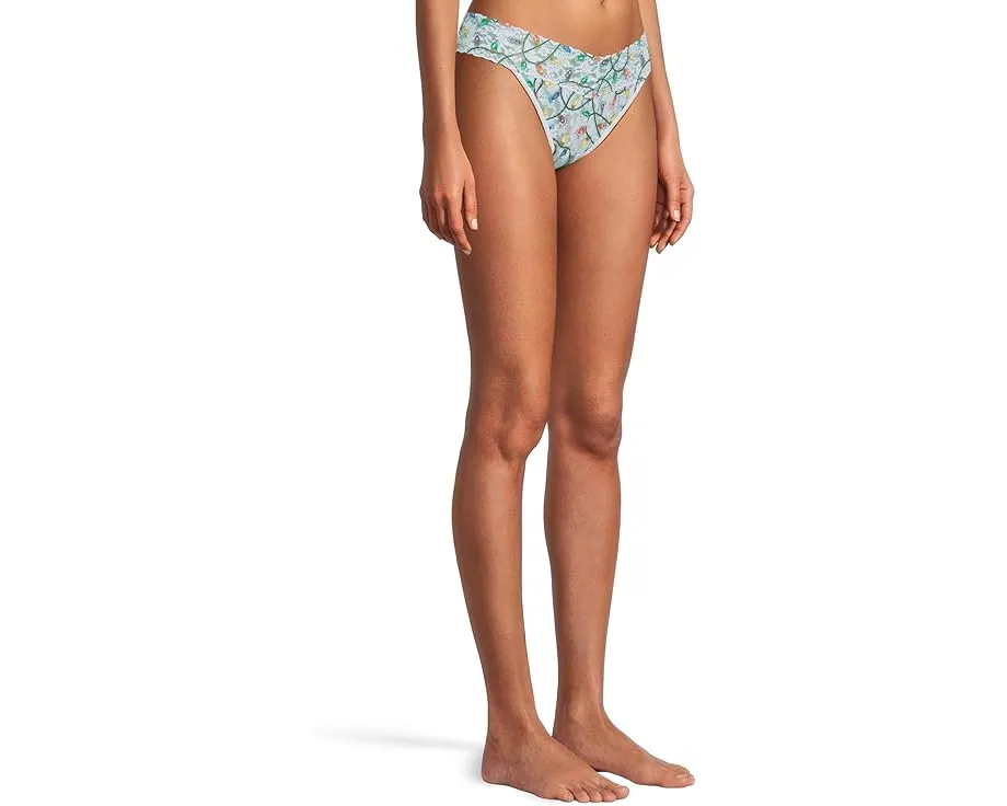 Hanky Panky кружевные стринги с принтом и классической посадкой из нейлона