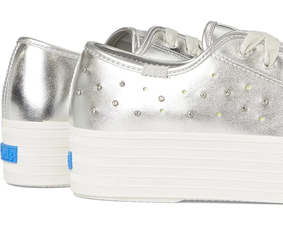 Кроссовки Keds Triple Up Leather на платформе с гелевой стелькой