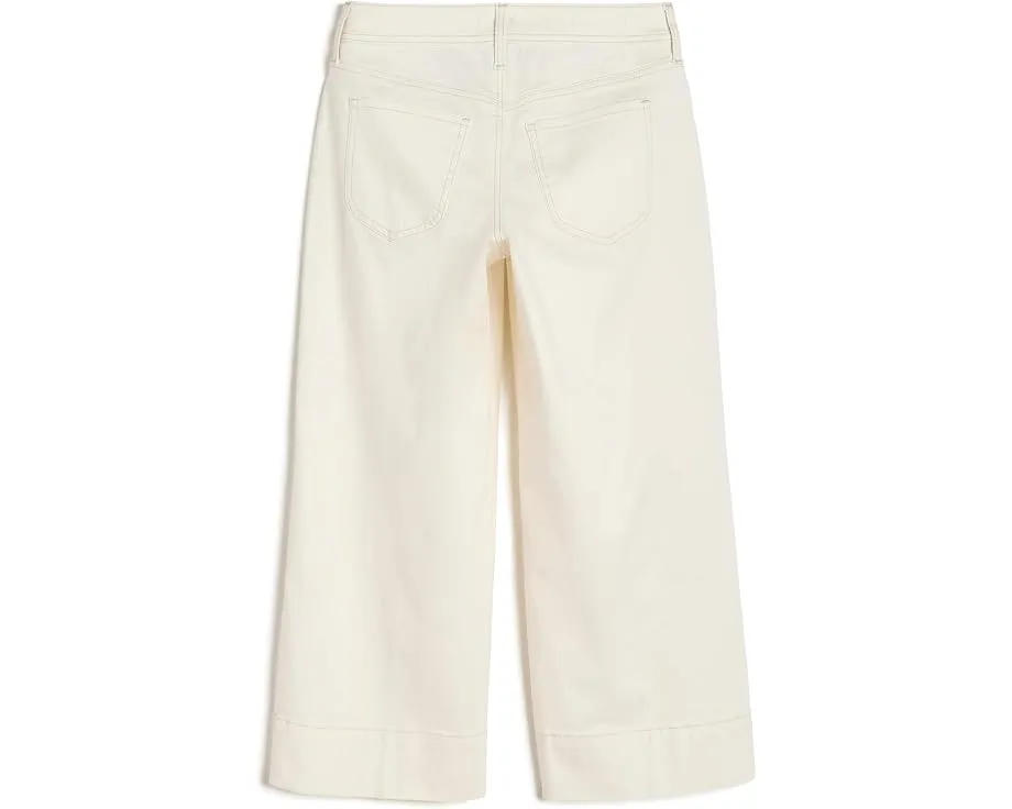 NYDJ Джинсы клеш Teresa Wide Leg Ankle Petite со швами спереди для женщин