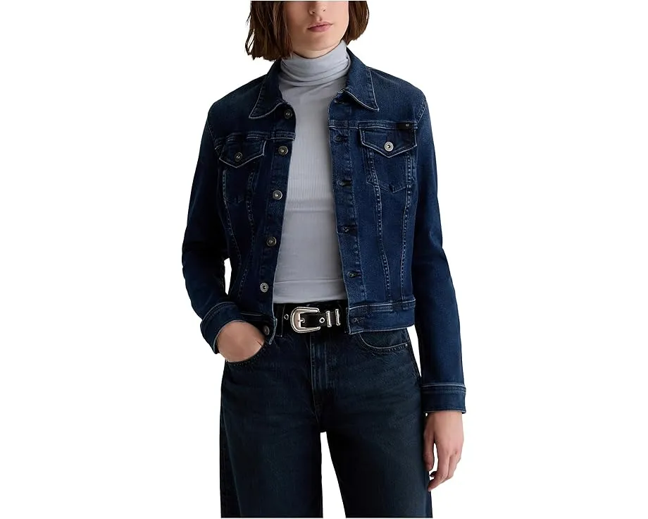 Джинсовая куртка AG Jeans Robyn Fitted с облегающим кроем