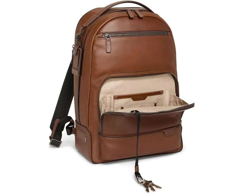 Рюкзак Tumi Warren из нейлона с кожаными деталями