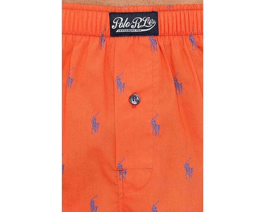 Polo Ralph Lauren боксеры из хлопка с принтом и эластичным поясом