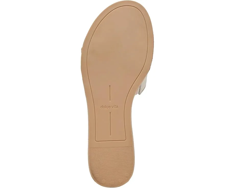 Сандалии Dolce Vita Desa с плетеным акцентом и стелькой из переработанного льна