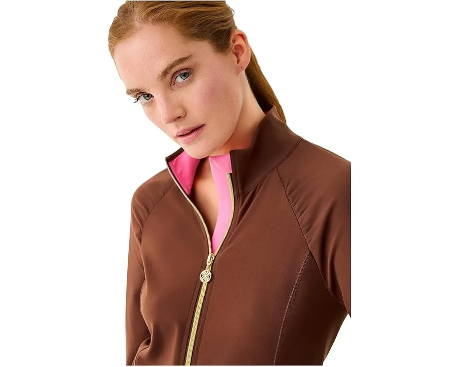 Куртка Justine Full Zip с защитой от солнца UPF 50+ и регланными рукавами Lilly Pulitzer