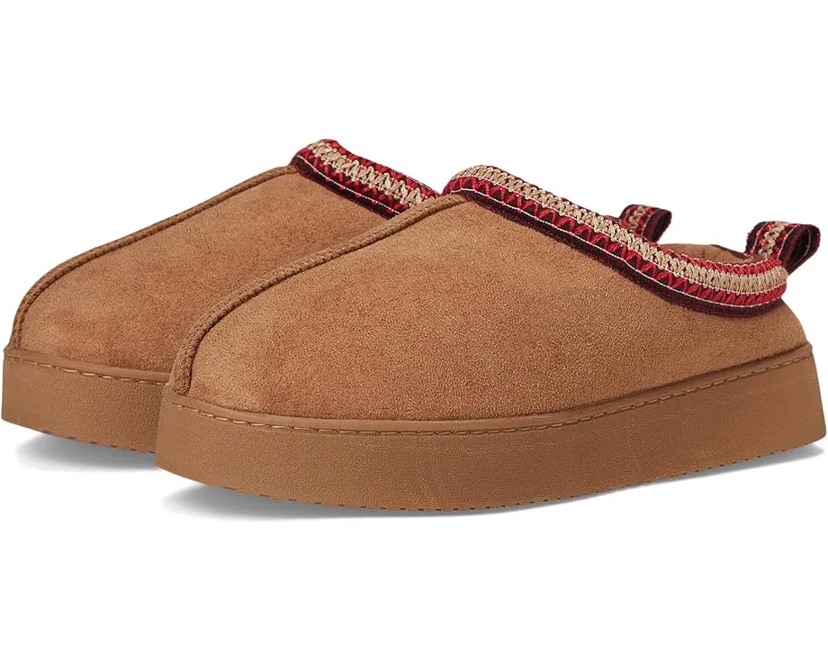 Тапочки-клоги Connway с искусственным мехом и стелькой из пены с памятью формы