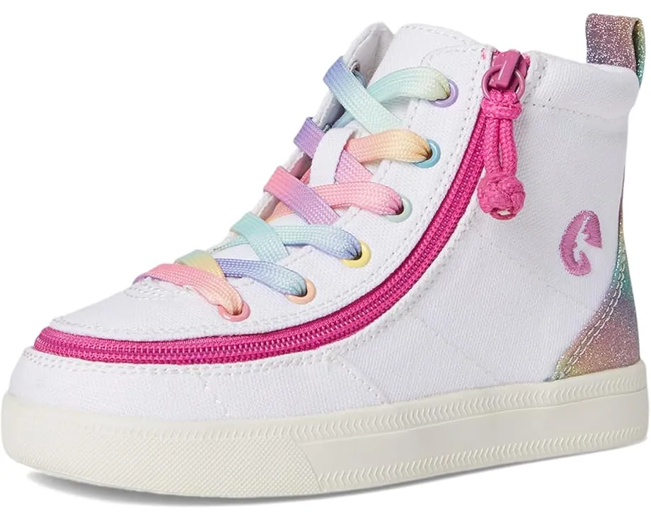 Высокие кроссовки BILLY Footwear Kids Classic Lace для малышей с застежкой-молнией по всей длине