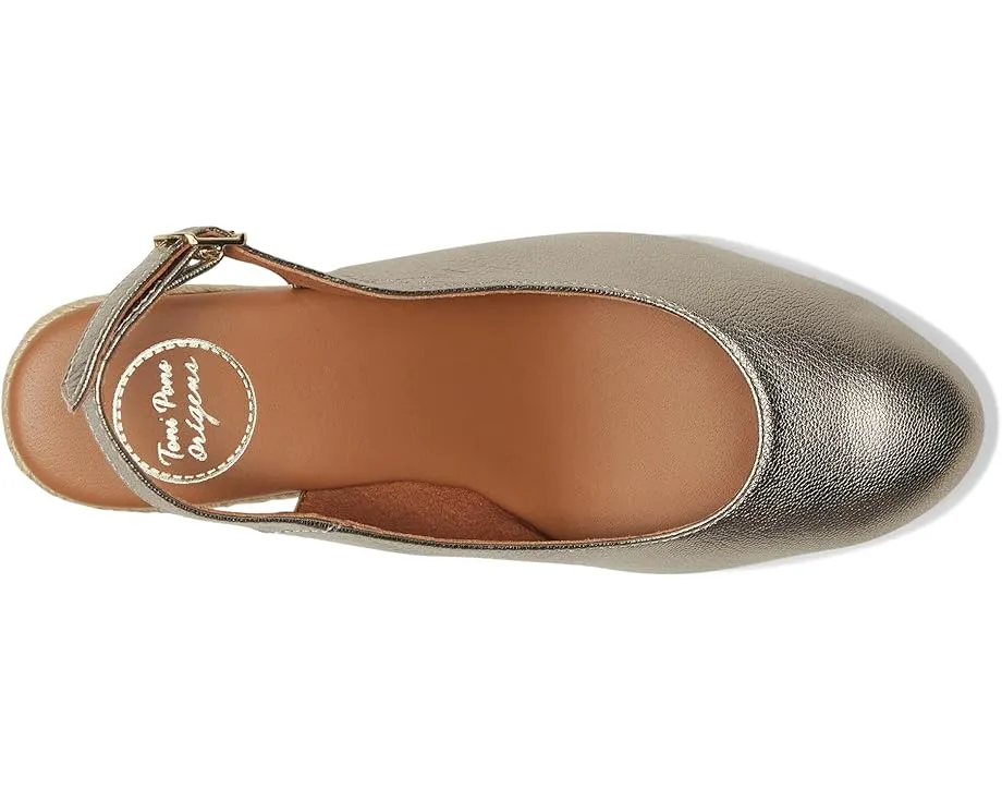 Toni Pons Туфли-лодочки Bremen-5P из металлизированной кожи на клине