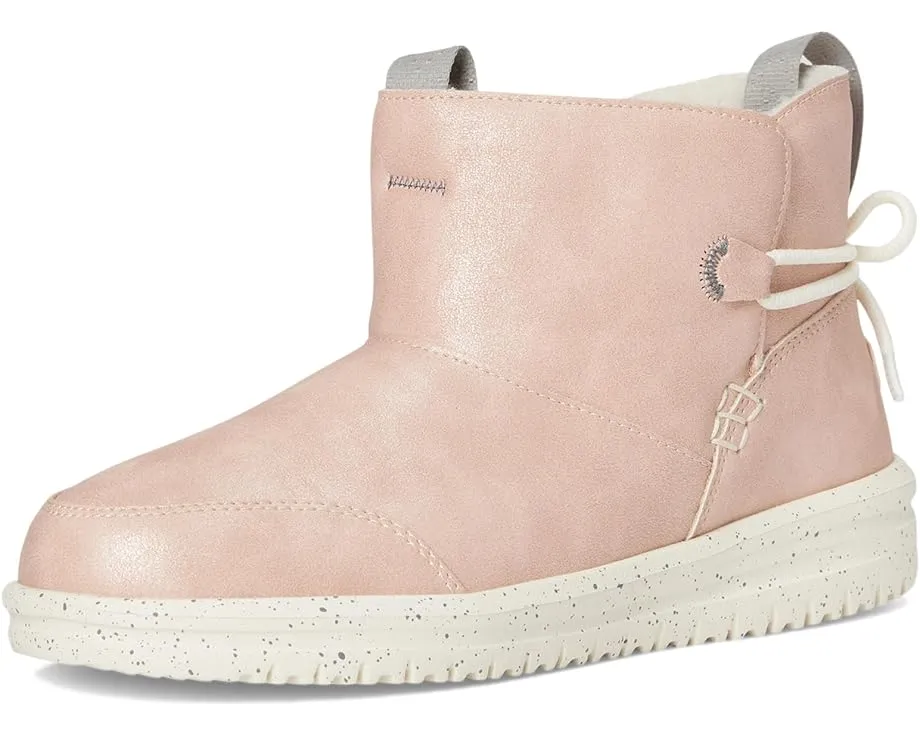 Hey Dude Kids Camden Bow Boots Cozy детские сапожки с бантом и искусственным мехом