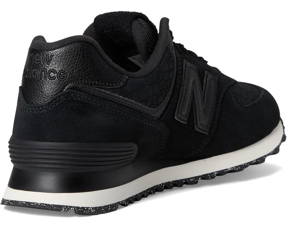 Классические кроссовки New Balance 574 с верхом из замши и сетки