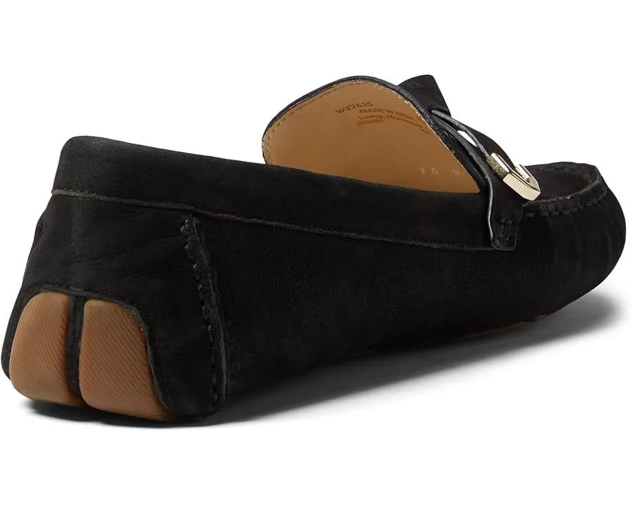 Лоферы Cole Haan Evelyn Bow Driver с бантом и искусственным мехом