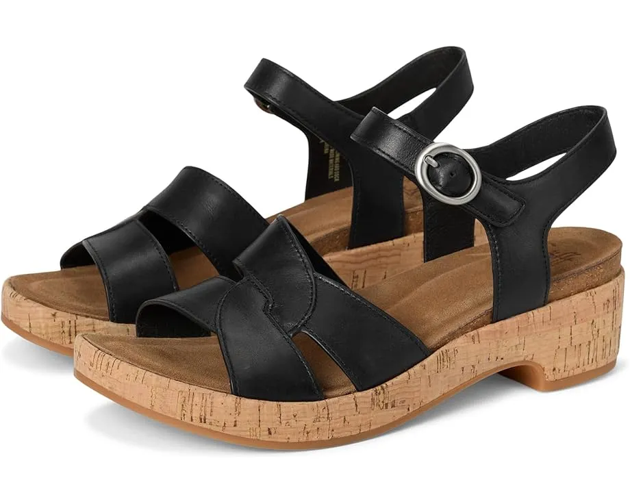 Сандалии Sofft Capri на платформе с пробковой стелькой и противоскользящей подошвой