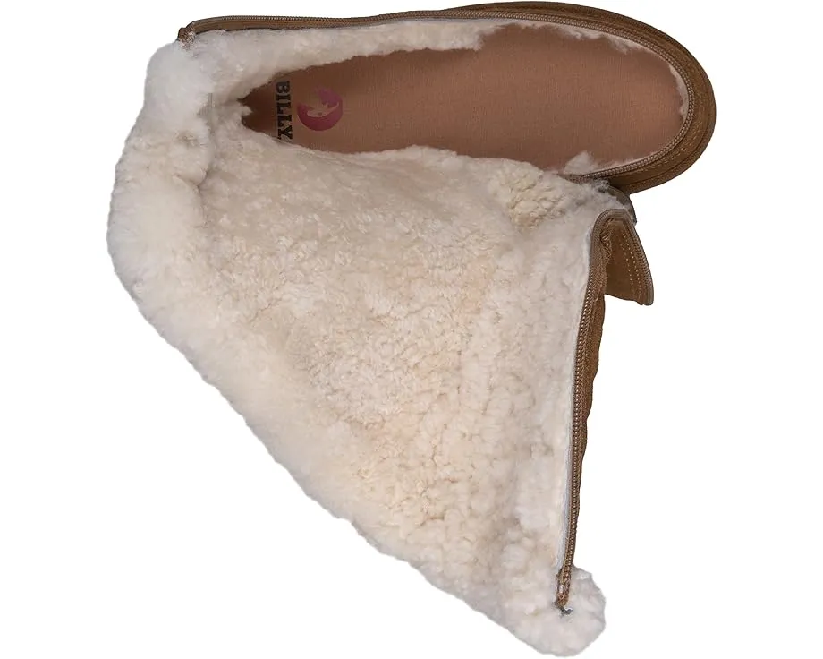 Обувь BILLY Footwear Cozy Quilt Lux с подкладкой из овчины и молнией по периметру