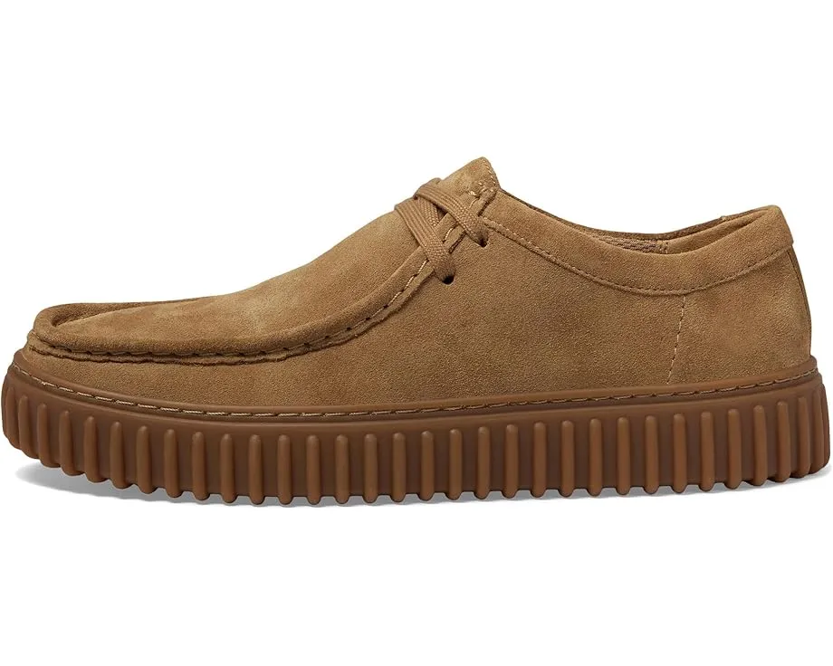 Кроссовки Clarks Torhill Lo из экологичной замши с амортизирующей стелькой