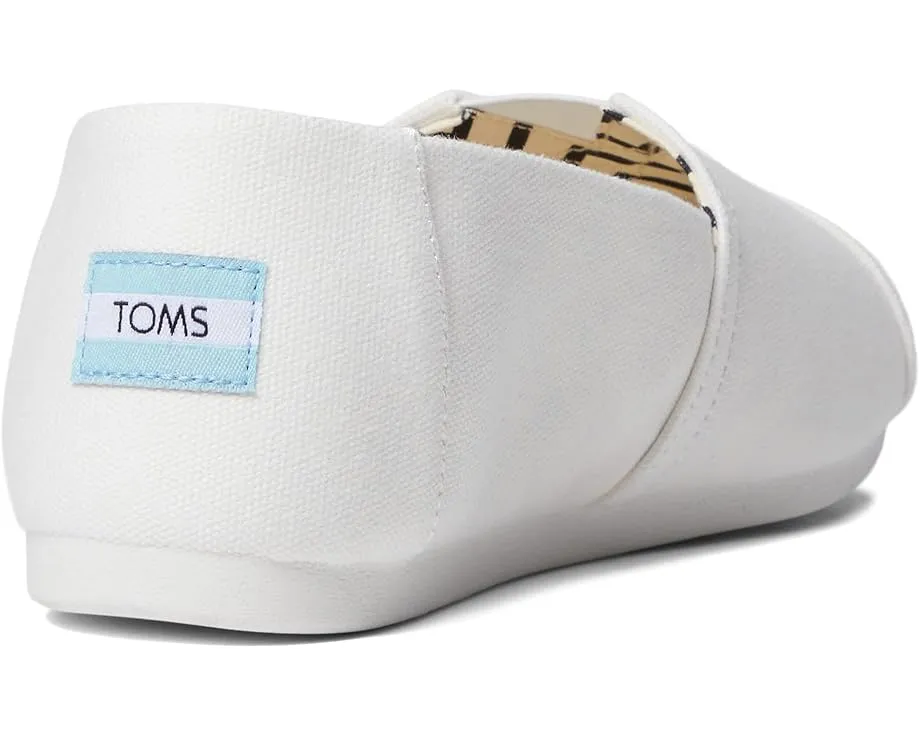 Классические альпаргаты TOMS с текстильным верхом и резиновой подошвой
