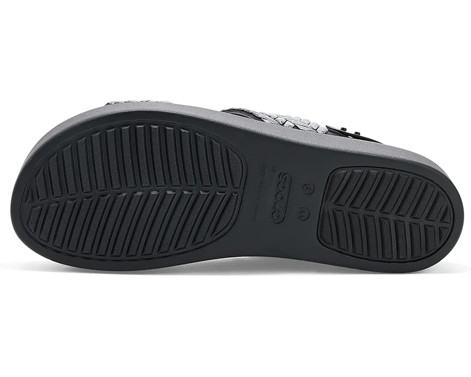 Сандалии Crocs Brooklyn Low Wedges Platform на платформе