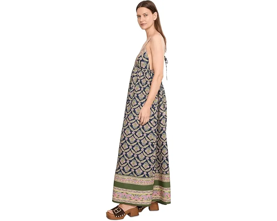 Платье Free People Sorrento Stroll Printed A-силуэта с принтом