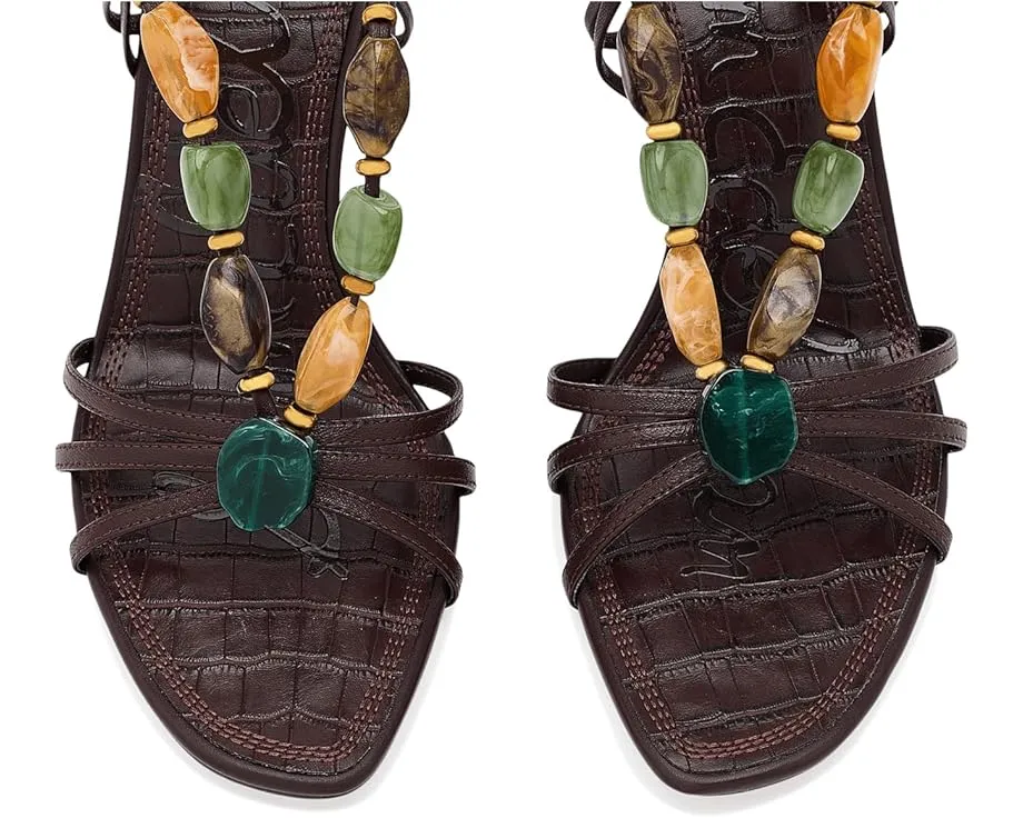 Босоножки Sam Edelman Imani на каблуке с блестящими бусинами