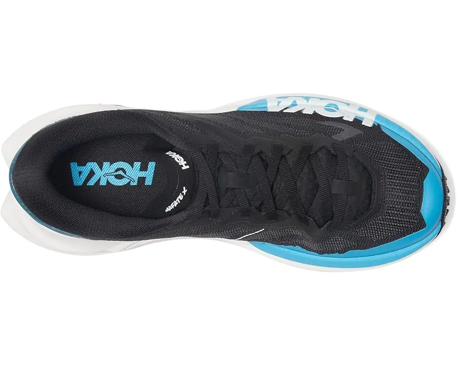 Трейловые кроссовки Hoka Mafate X с карбоновой пластиной и подошвой Vibram Megagrip
