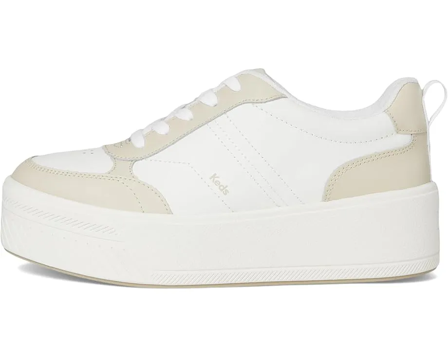 Кроссовки Keds Skyler II Lace-Up на платформе 3.81 см с перфорацией и кожанным верхом