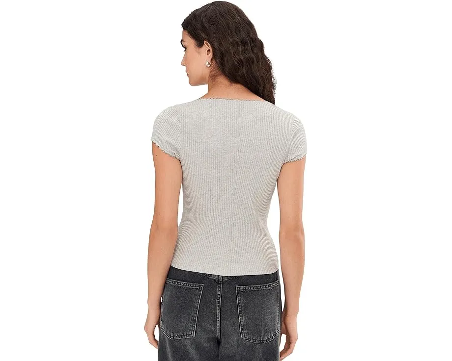 Кардиган Free People Most Wanted Cardi с ребристой вязкой